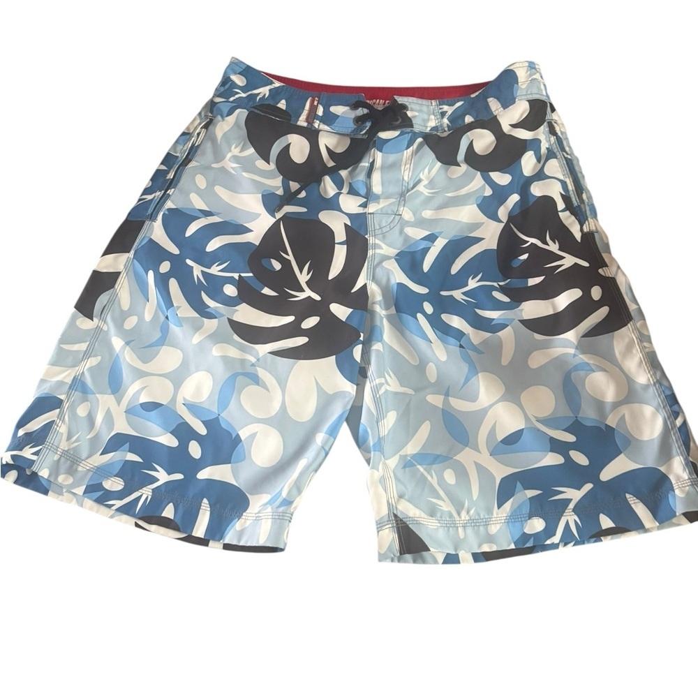 LOT OF 3 AMERICAN EAGLE & BURNSIDE SWIM TRUNKS SHORTS BEACH POOL SURF SIZE 32 - Picture 7 of 16